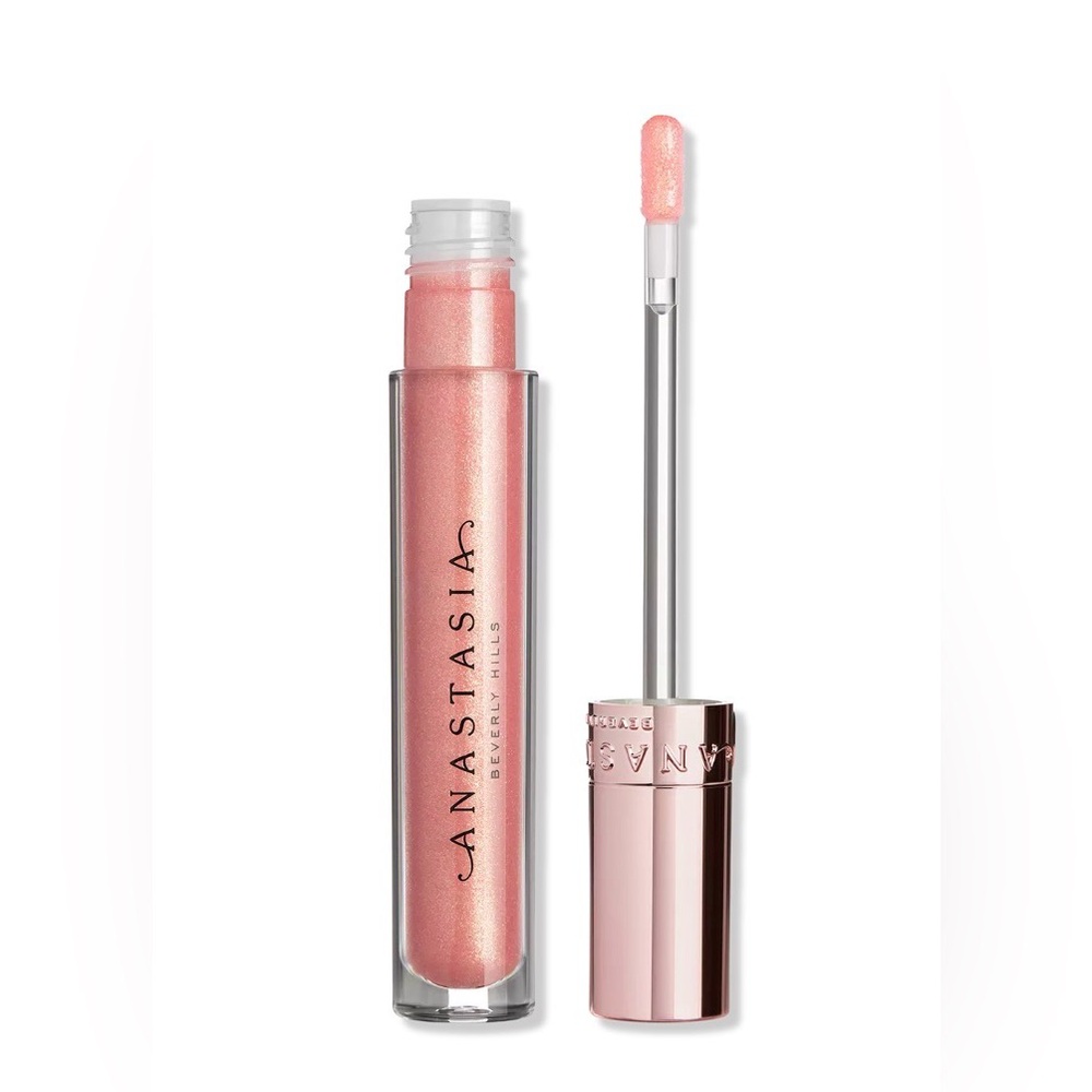 NEW Anastasia Beverly Hills Peachy Lip Gloss Shimmer Sheer Color ABH Makeup
